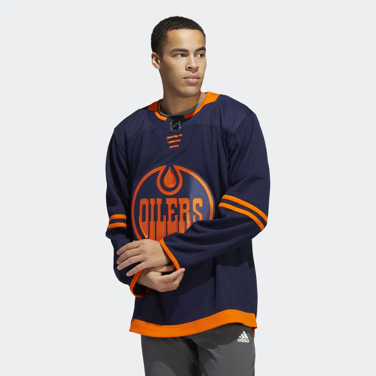 Adidas Oilers Third Authentic Pro Jersey. 2