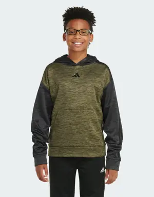 Long Sleeve Game and Go Mélange Pullover Hoodie