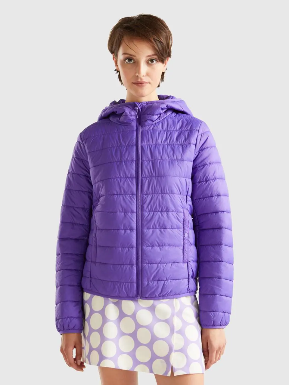 Benetton puffer jacket with recycled wadding. 1