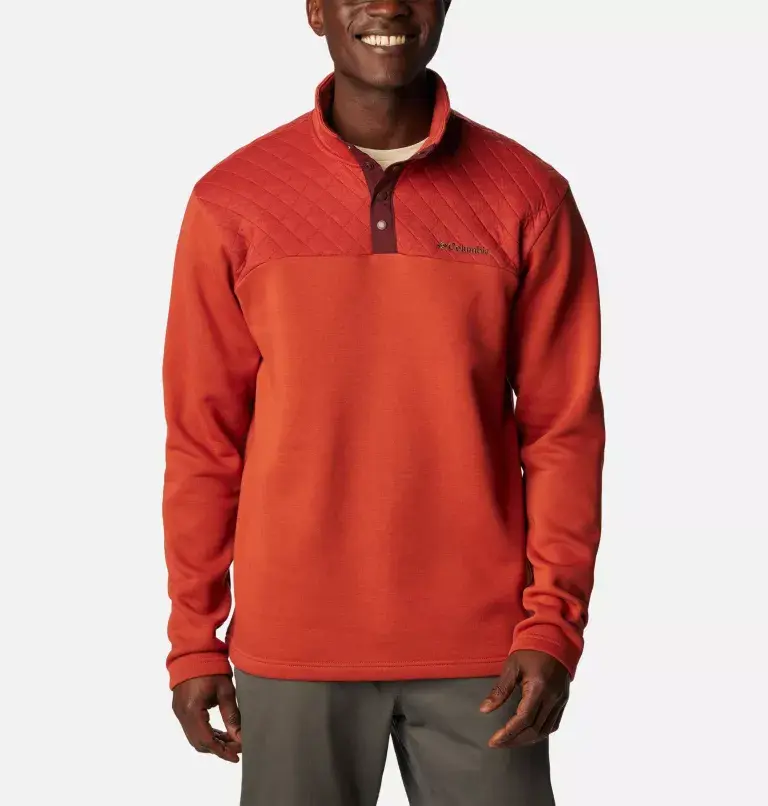 Columbia Men's Hart Mountain™ Quilted Half Snap Pullover. 1