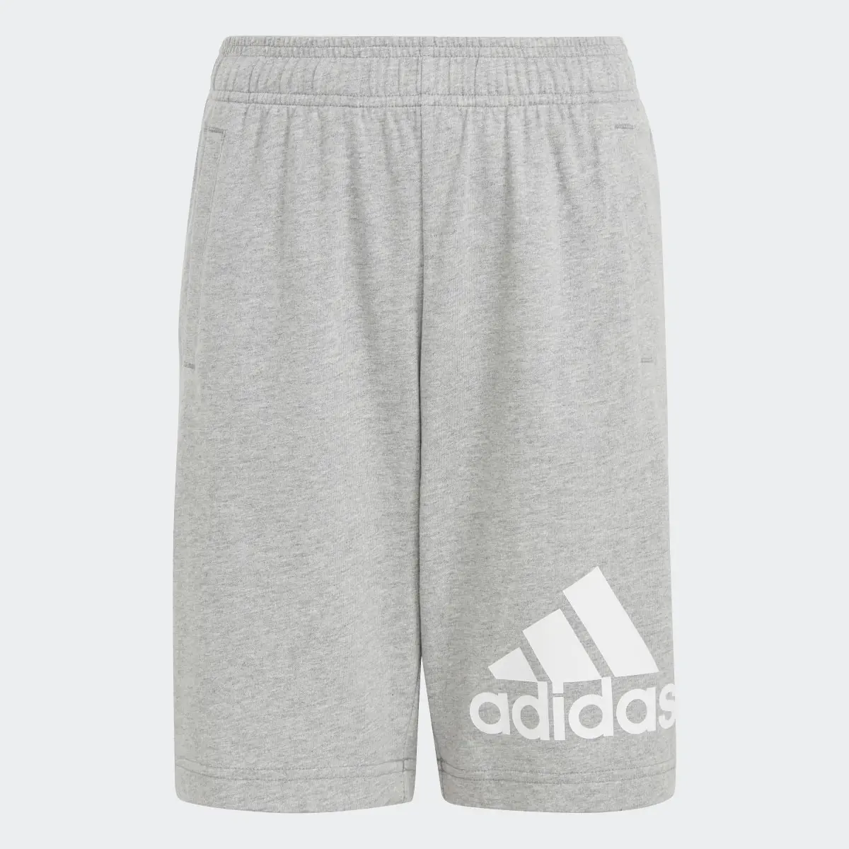 Adidas Essentials Big Logo Cotton Shorts. 1