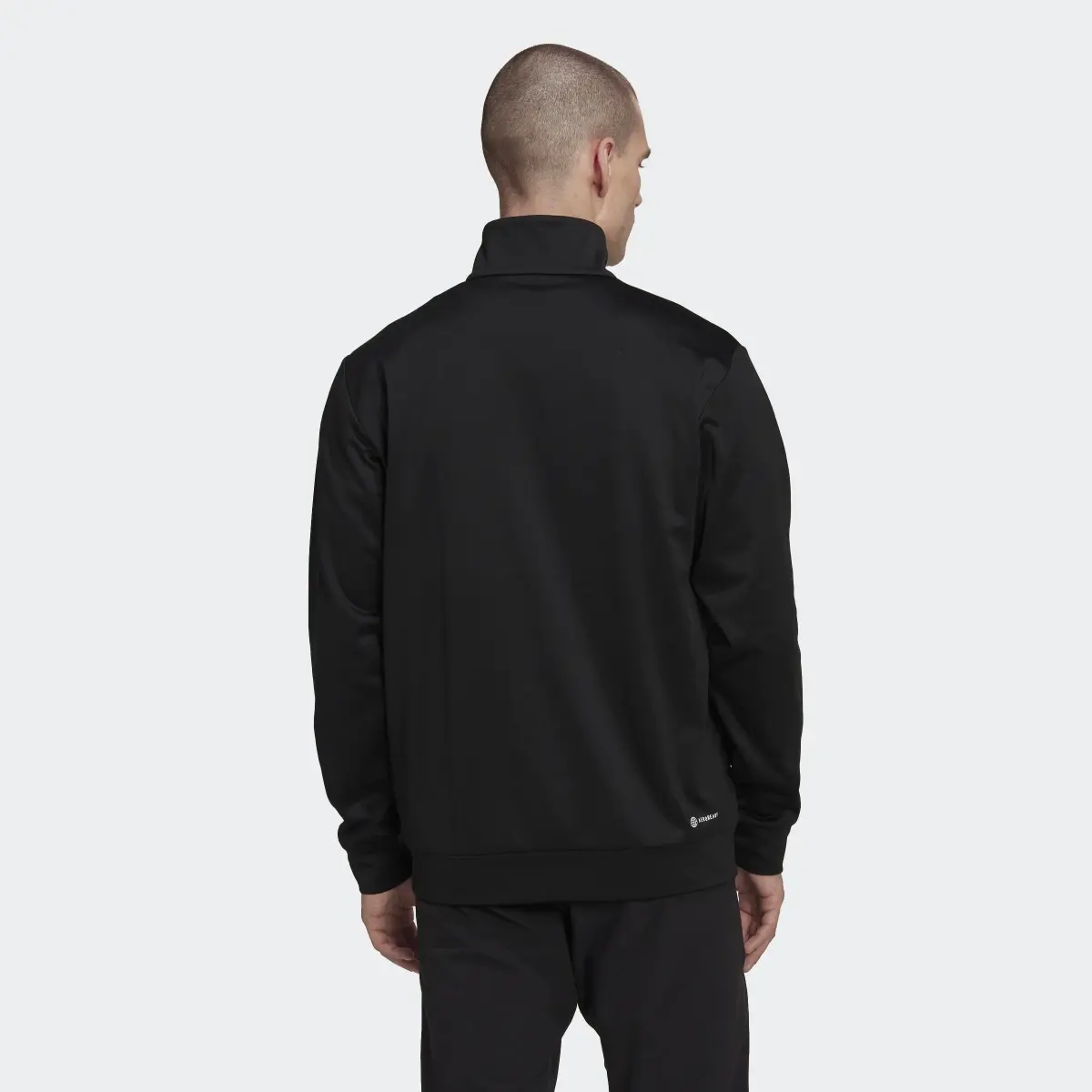 Adidas AEROREADY Game and Go Small Logo Half-Zip Top. 3