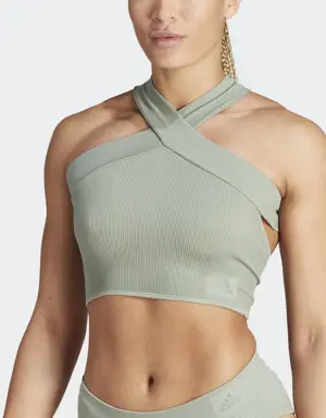 Adidas Reggiseno Ribbed Active Seamless Halter