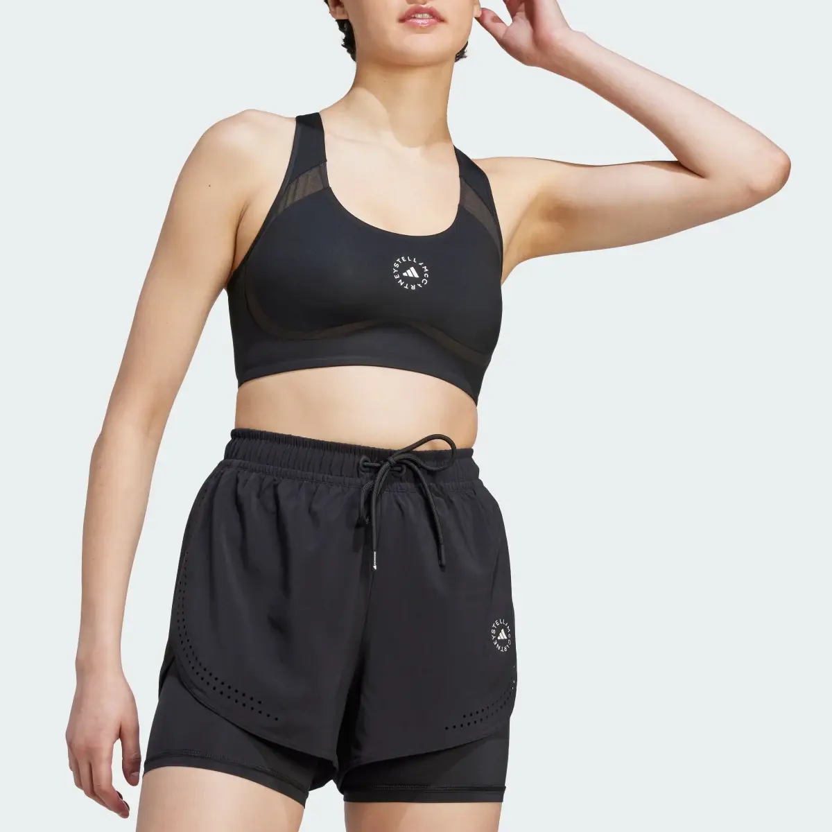 Adidas Brassière de training maintien moyen adidas by Stella McCartney TruePurpose Power Impact. 1