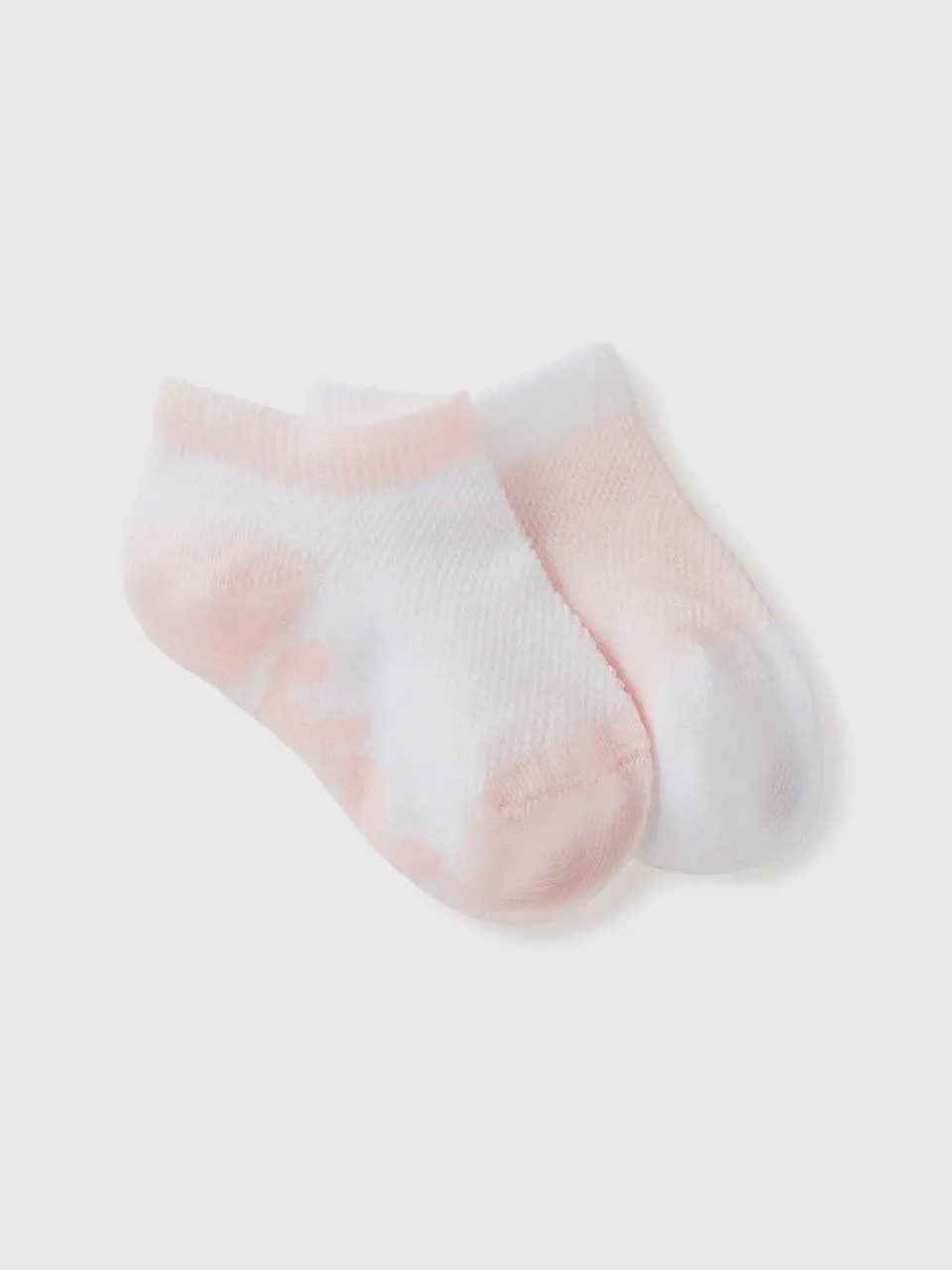 Benetton two pairs of terry socks. 1