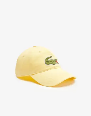 Lacoste Unisex Adjustable Organic Cotton Twill Cap