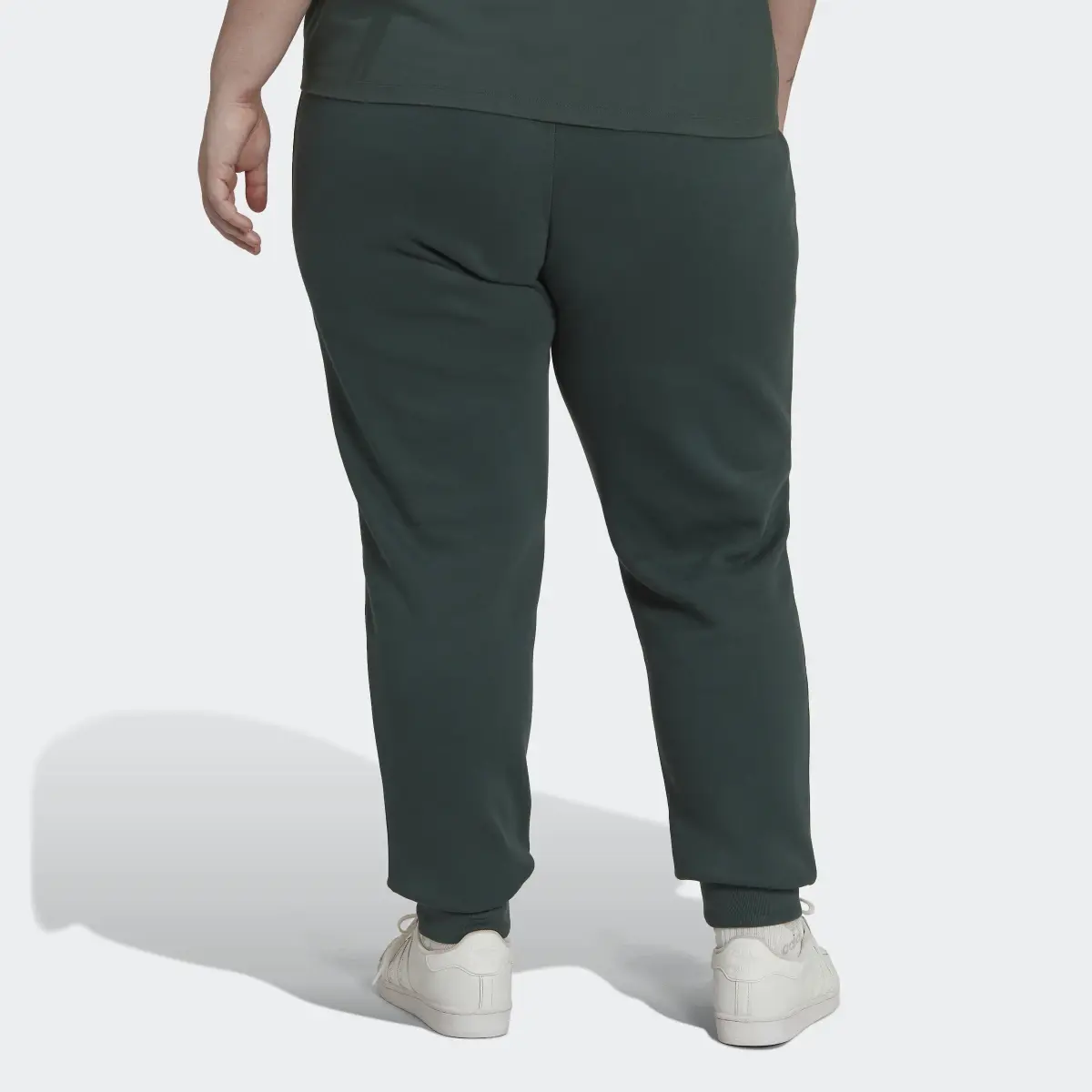 Adidas Adicolor Essentials Fleece Slim Joggers (Plus Size). 2