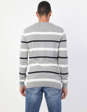 Gray Men Sweaters