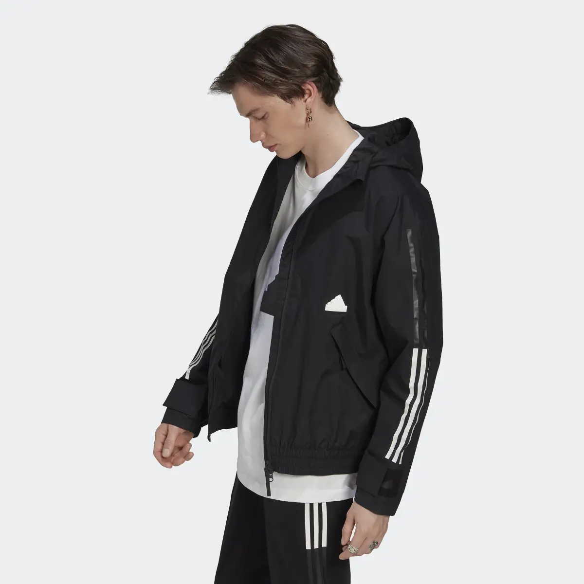 Adidas 3-Stripes Storm Jacket. 3