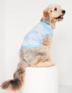 Jersey-Knit T-Shirt for Pets white