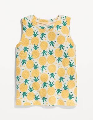 Unisex Printed Tank Top for Toddler multi