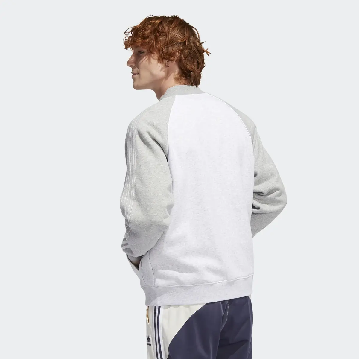 Adidas Fleece SST Track Jacket. 3