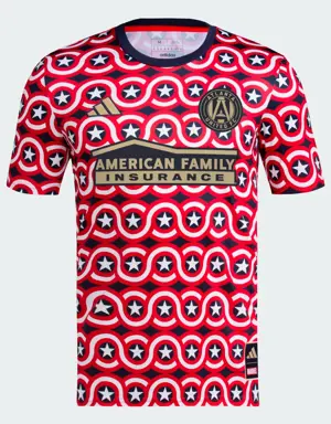 Adidas Atlanta United FC Marvel MLS Americana Pre-Match Jersey