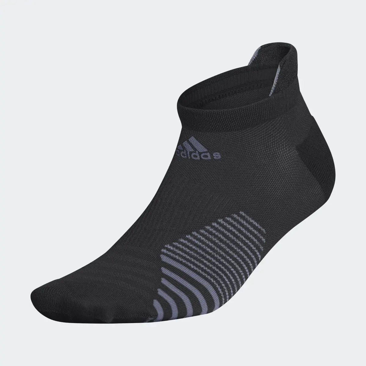 Adidas Run Tabbed No-Show Socks. 2