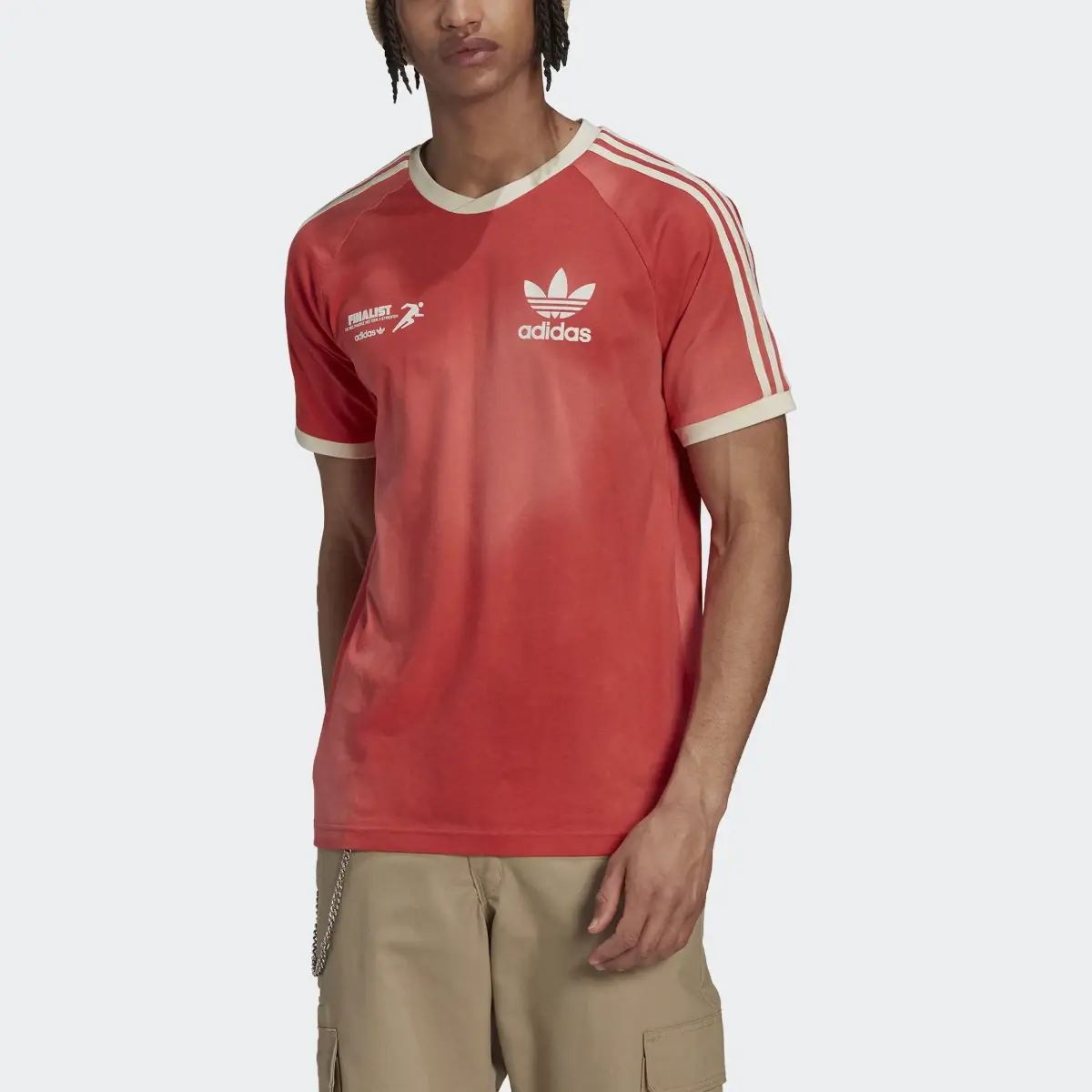 Adidas Camiseta Graphics Mellow Ride Club 3 bandas. 1