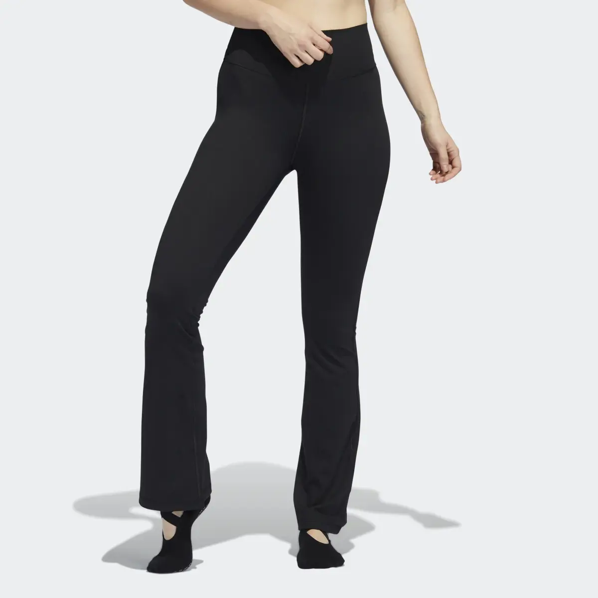 Studio Flare, Women's Black Flare Leggings