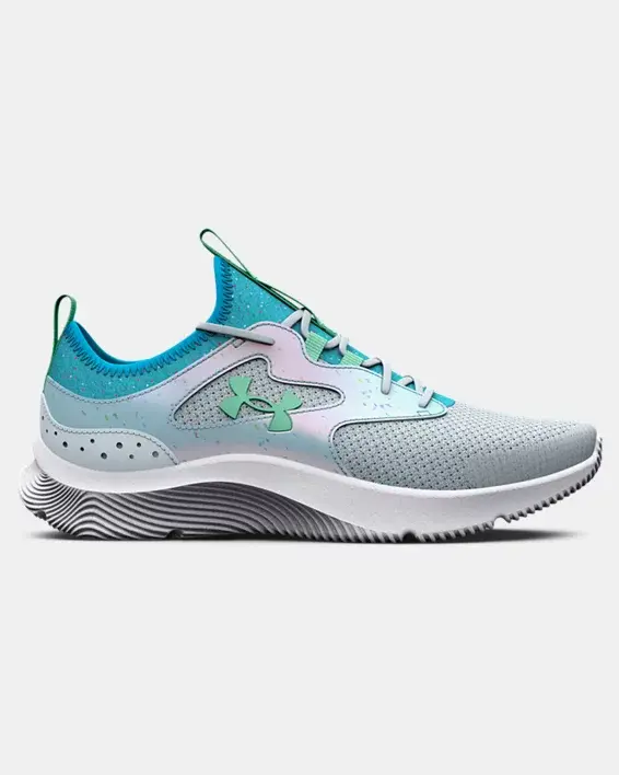 Under Armour Girls' Grade School UA Infinity 2.0 Printed Running Shoes. 1