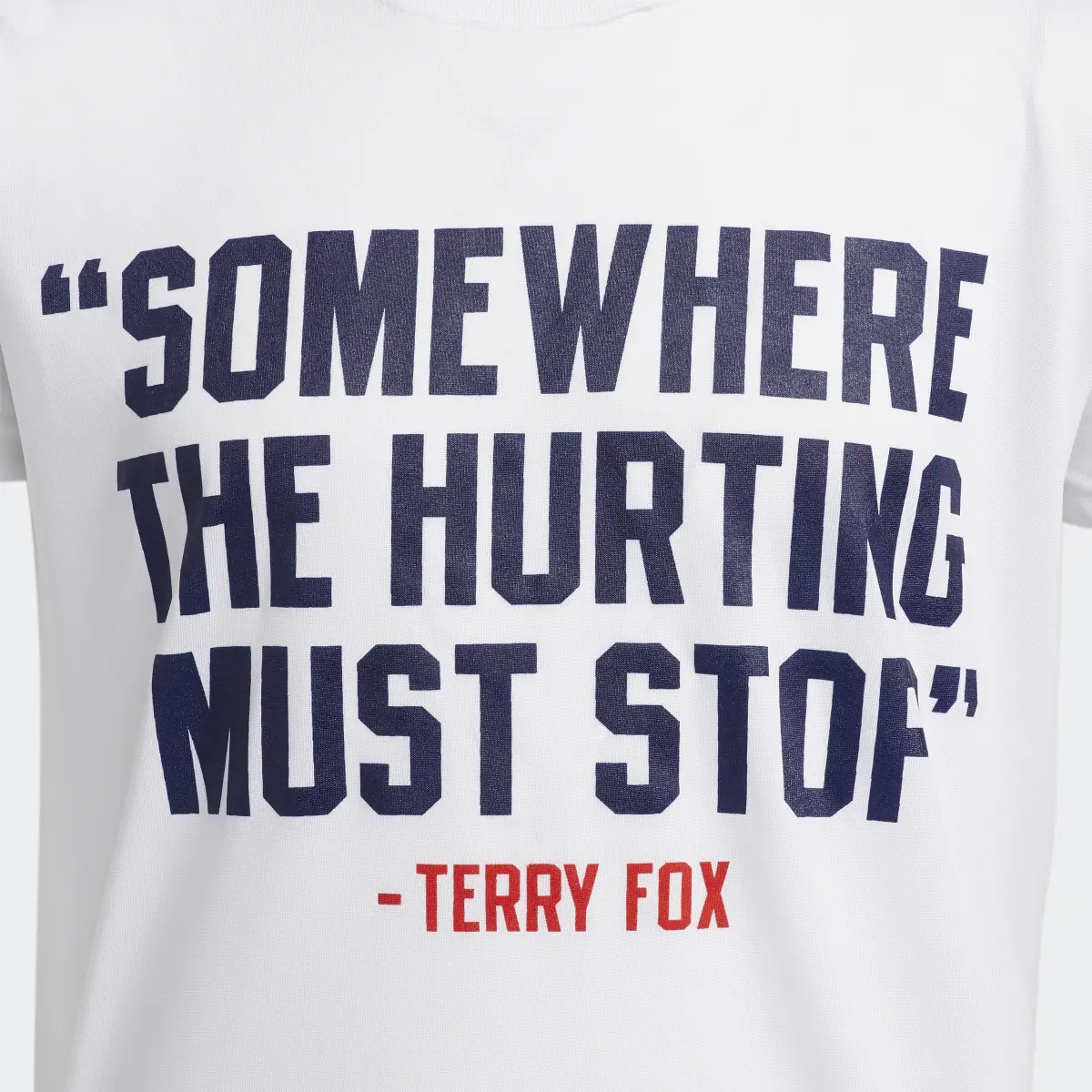 Adidas TERRY FOX QUOTE TEE YOUTH. 3