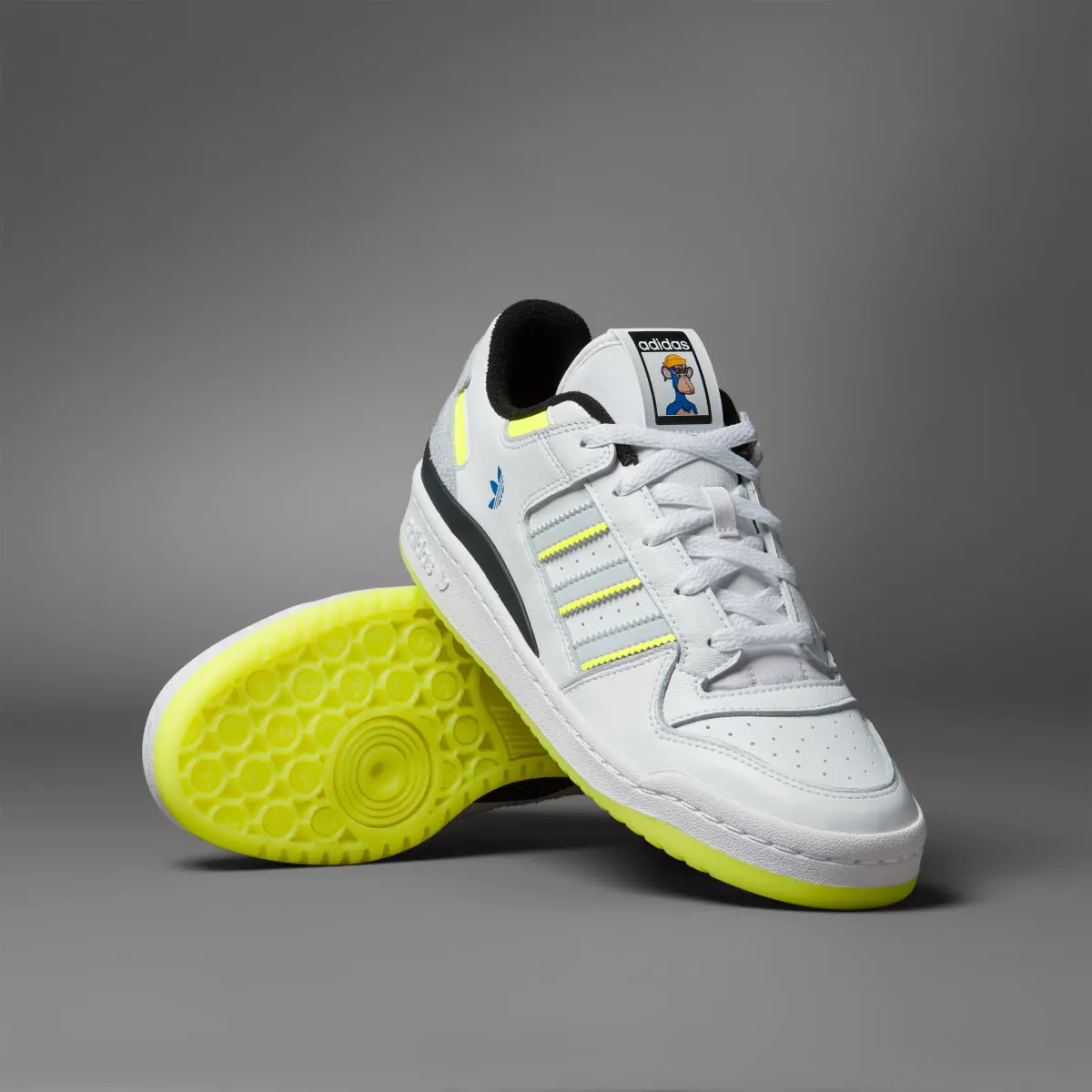 Adidas Forum Low CL x Indigo Herz Shoes. 1
