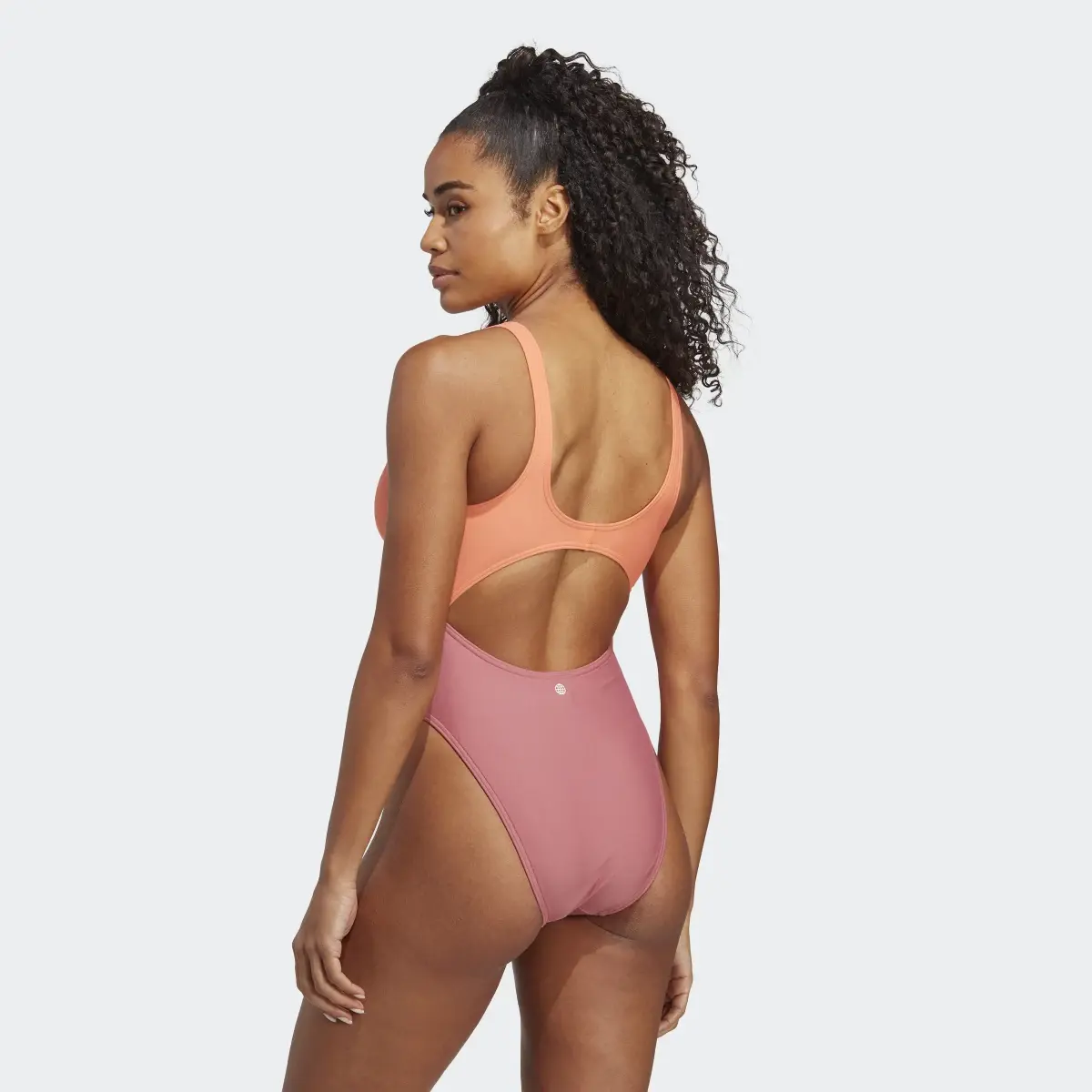 Adidas Colorblock Swimsuit. 3