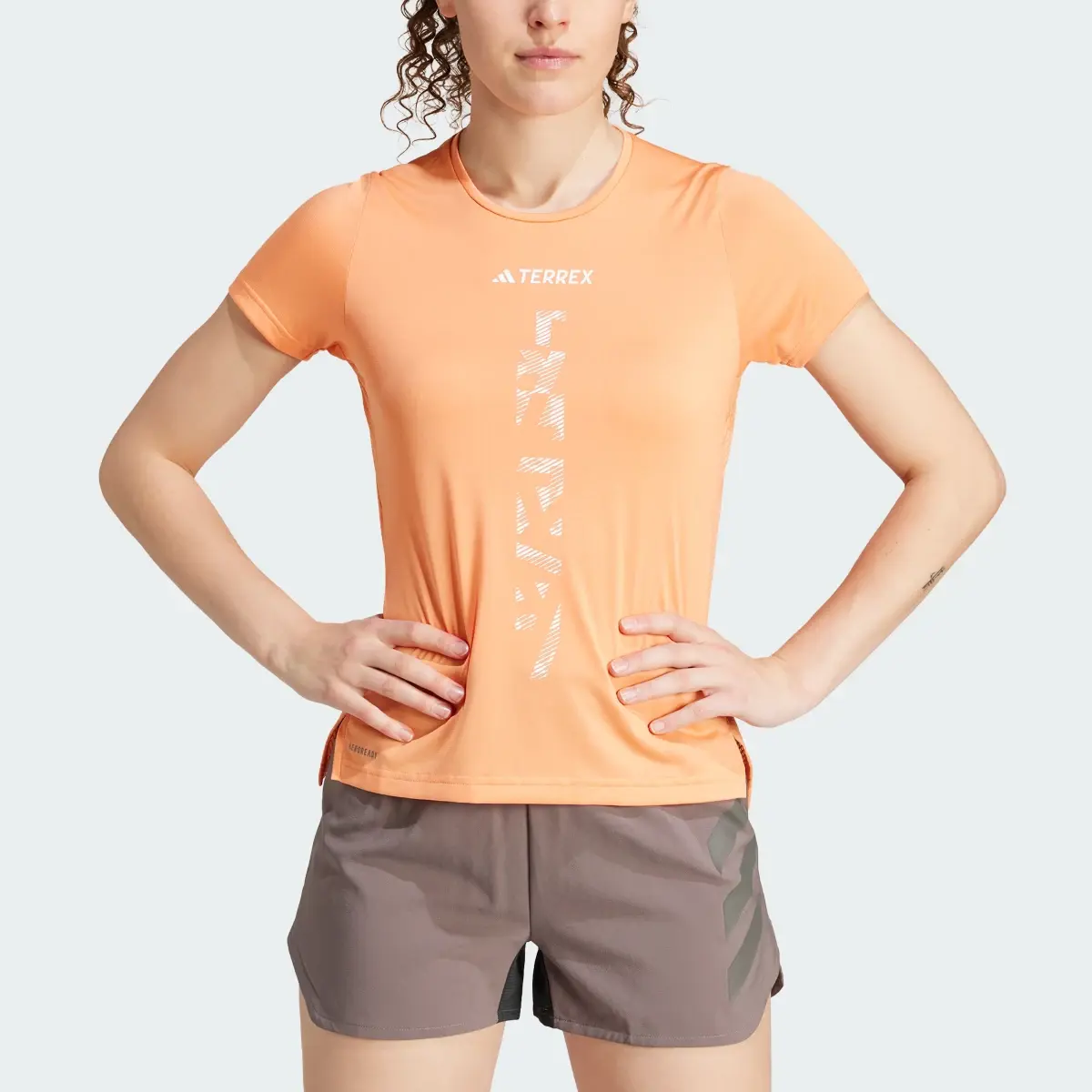Adidas T-shirt da trail running Terrex Agravic. 1