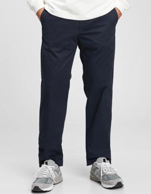 Gap Modern Khakis in Relaxed Fit with GapFlex blue