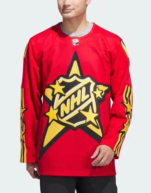 2024 NHL All-Star adidas x drew house Red jersey