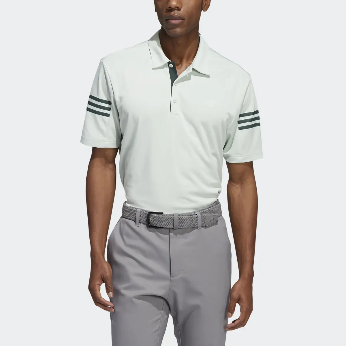 Adidas Playera Polo 3 Franjas. 1