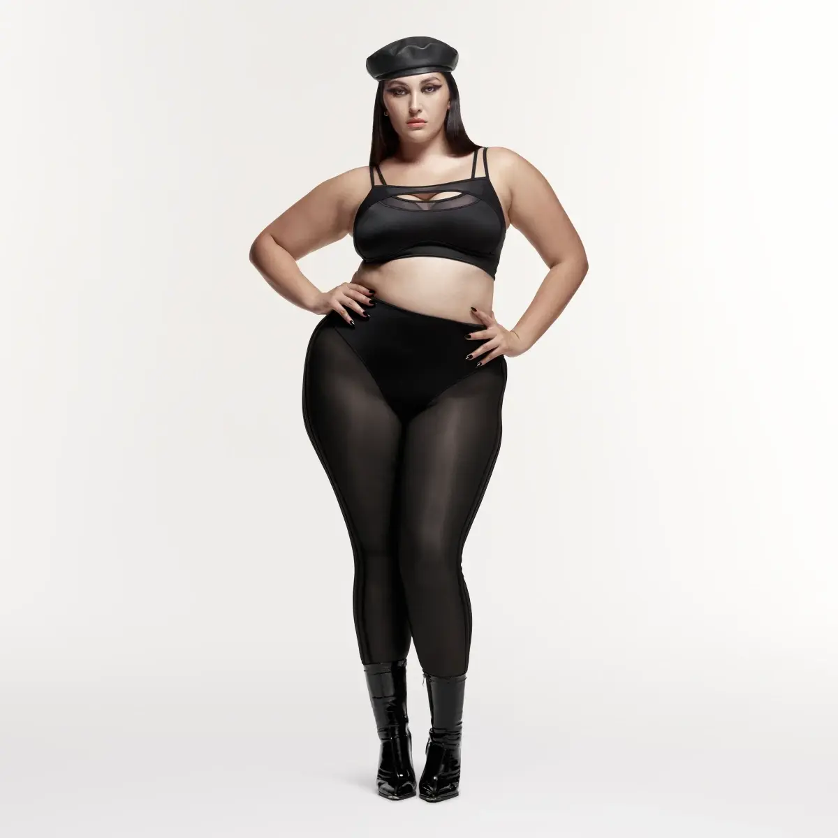Adidas Shiny Mesh Bra (Plus Size). 1 Adidas Shiny Mesh Bra (Plus Size). 1