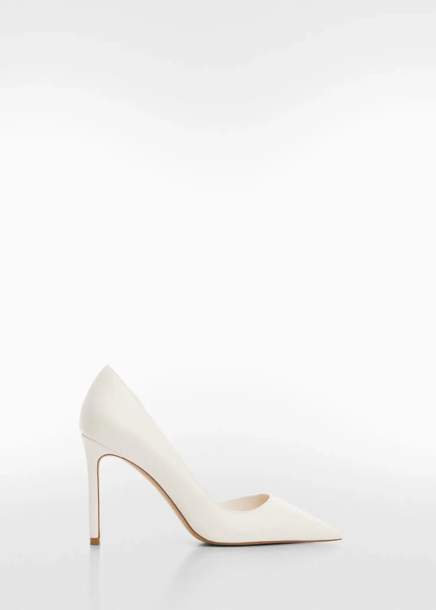 Mango Asymmetrical heeled shoes. 1