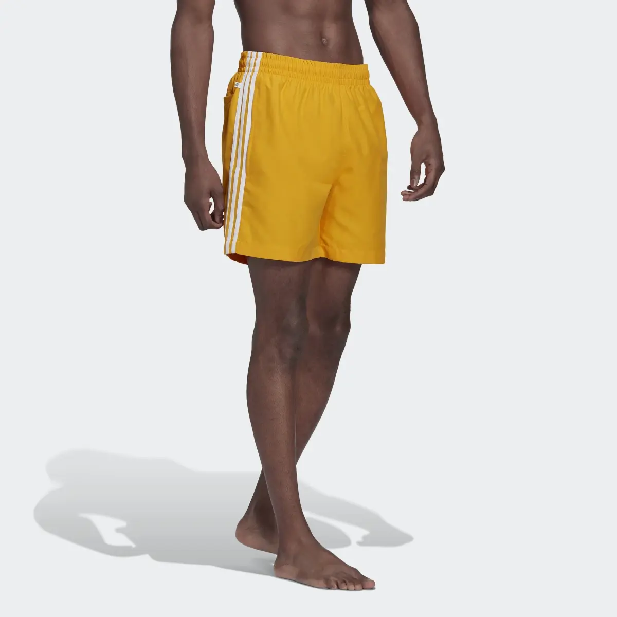 Adidas Adicolor Classics 3-Stripes Swim Shorts. 3