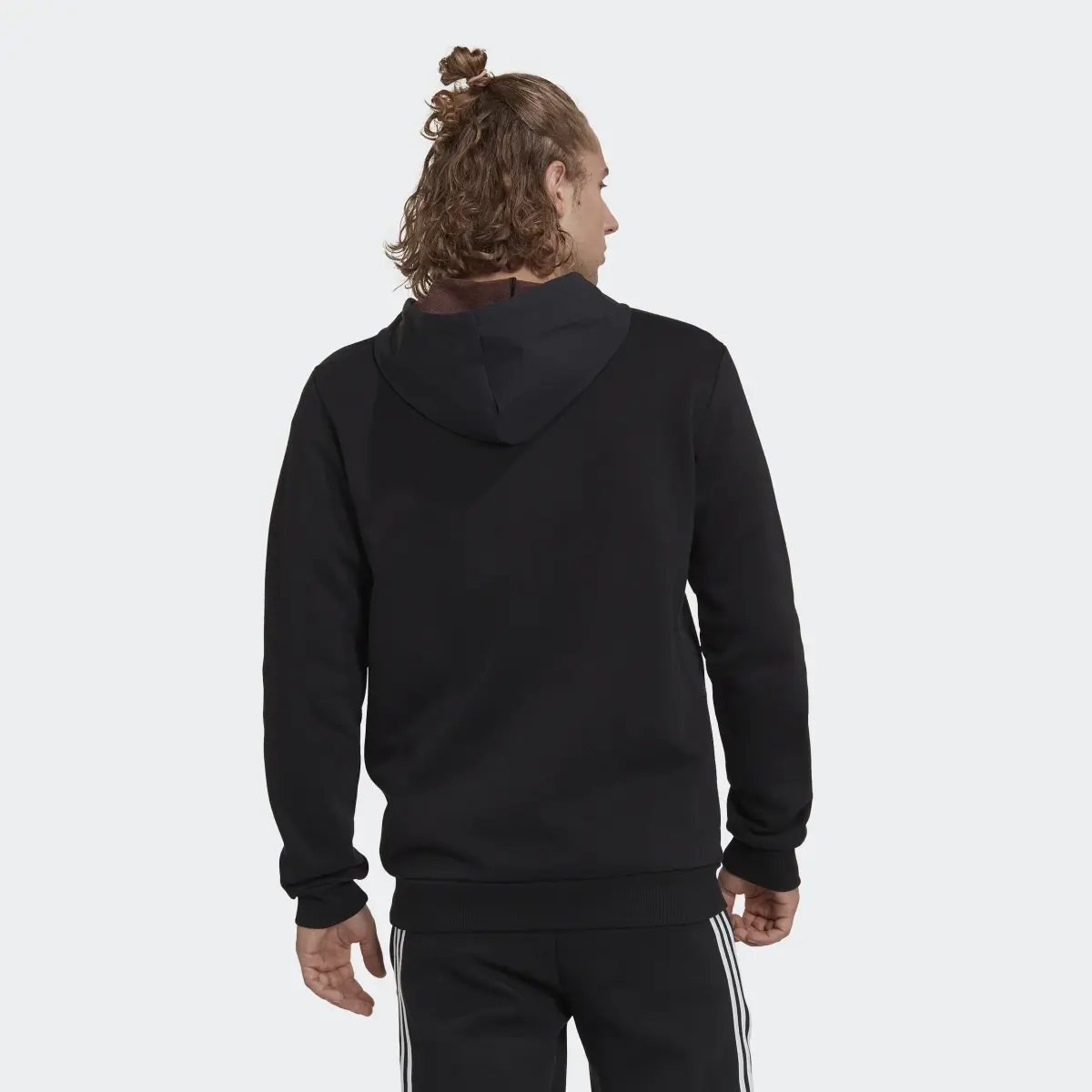 Adidas Essentials BrandLove Fleece Full-Zip Hoodie. 3