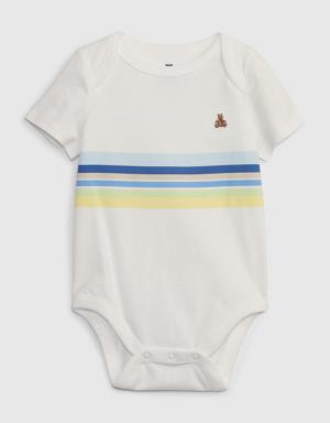 Gap Baby Organic Cotton Mix and Match Graphic Bodysuit white