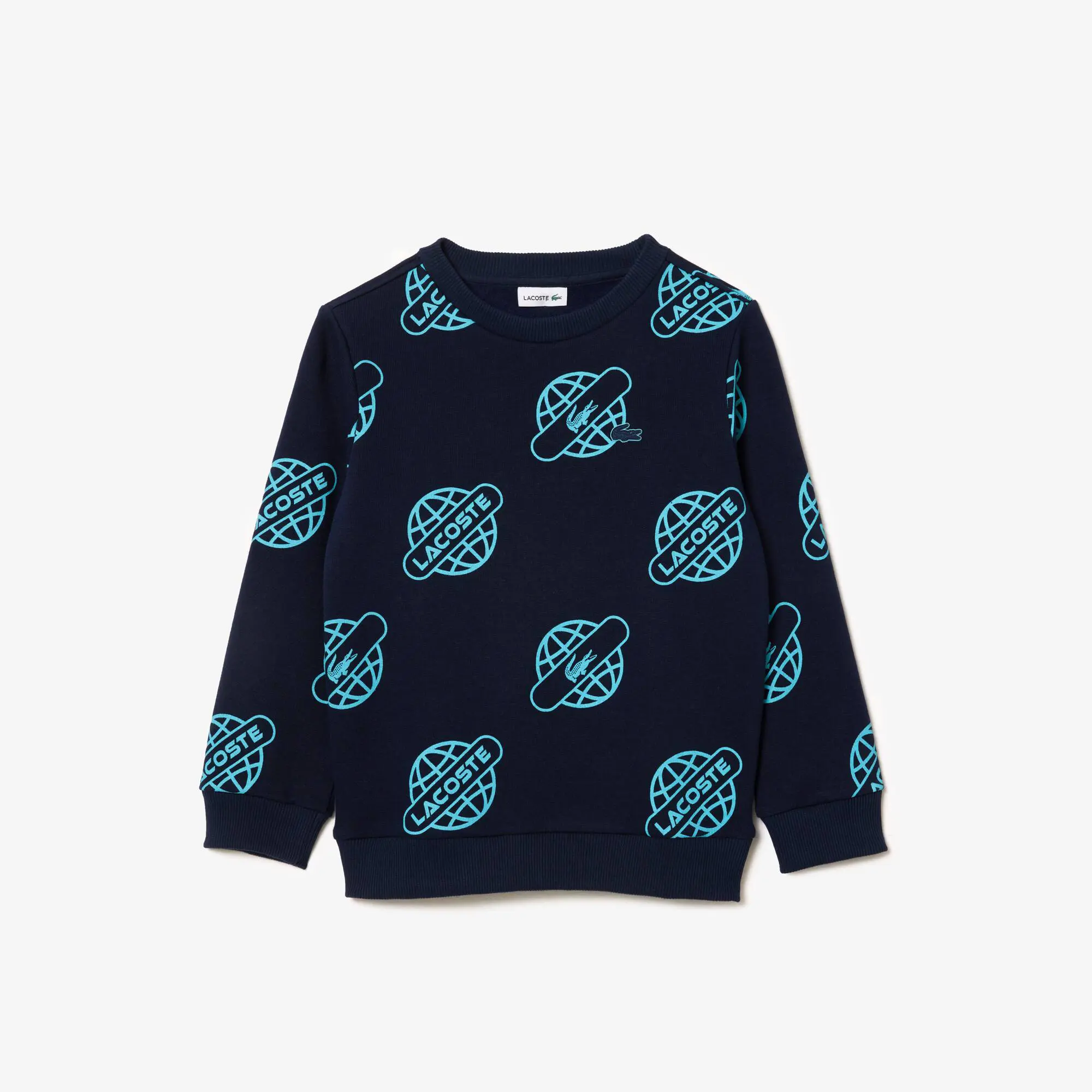 Lacoste Contrast print sweatshirt. 1