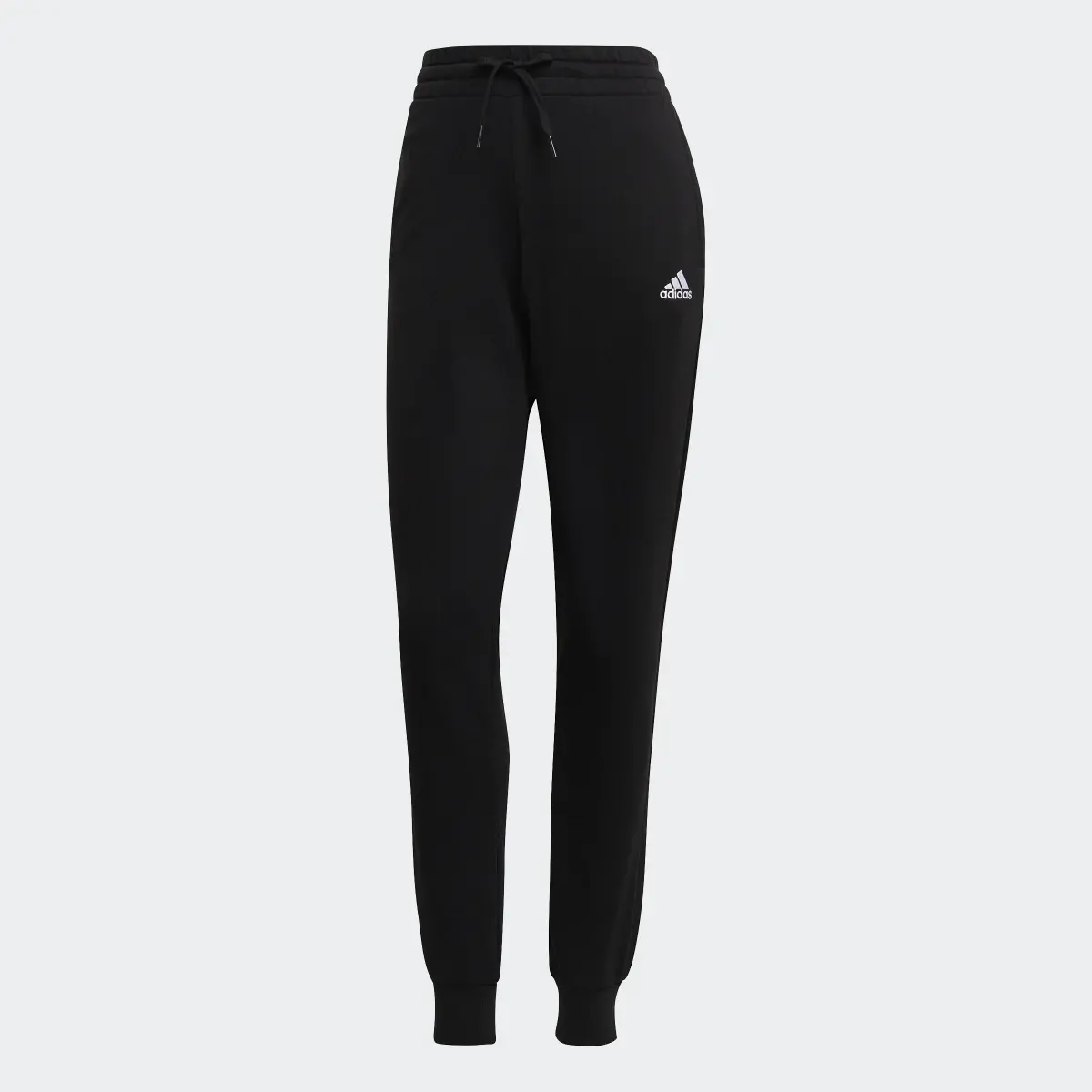 Adidas Essentials French Terry Logo Joggers. 1