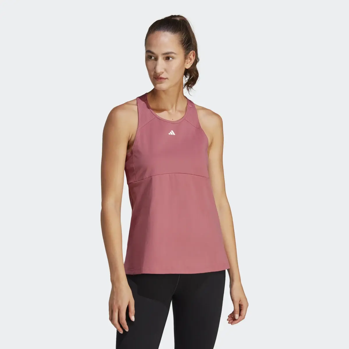 Adidas Studio Tank Top. 2