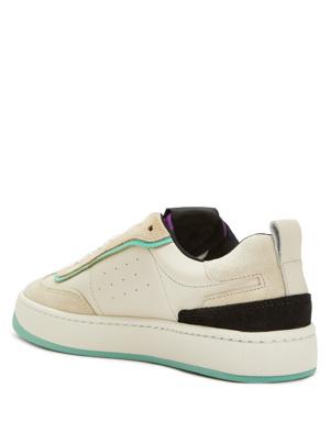 Kourt 80 Beyaz Yeşil Kadın Deri Sneaker