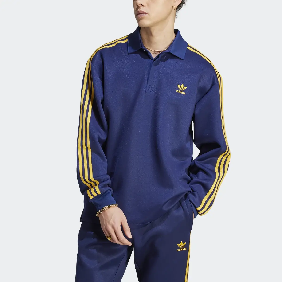 Adidas Koszulka polo Adicolor Classics+ Long Sleeve. 1