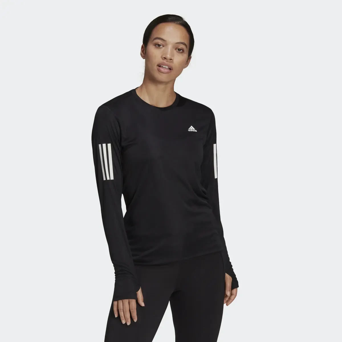 Adidas Own the Run Long Sleeve Tee. 2