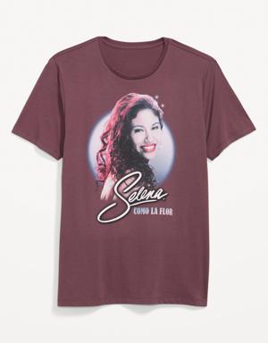 Selena® "Como la Flor" Gender-Neutral T-Shirt for Adults red