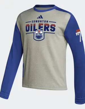 Oilers Team Issue Crew Sweatshirt