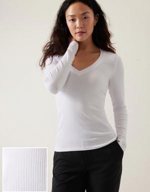 Athleta Renew Seamless Long Sleeve white