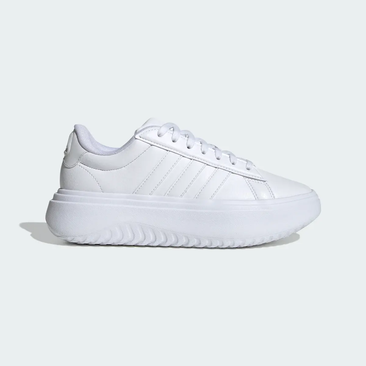 Adidas Grand Court Platform Shoes. 2