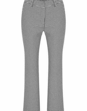 Crow's Foot Patterned Trousers