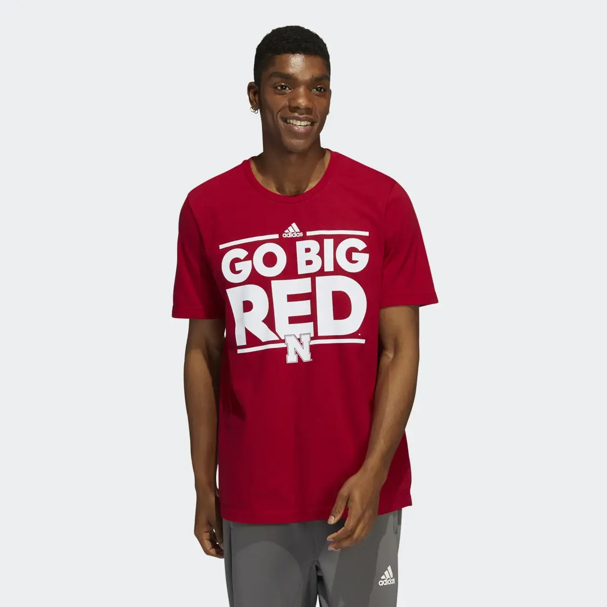 Adidas Cornhuskers Tee. 2