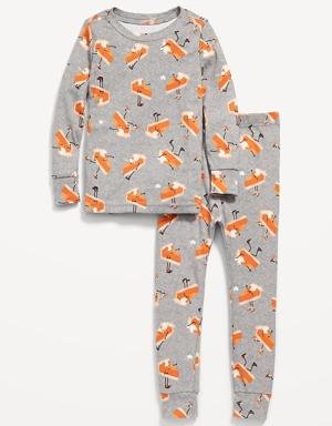 Unisex Matching Thanksgiving Pajama Set for Toddler & Baby