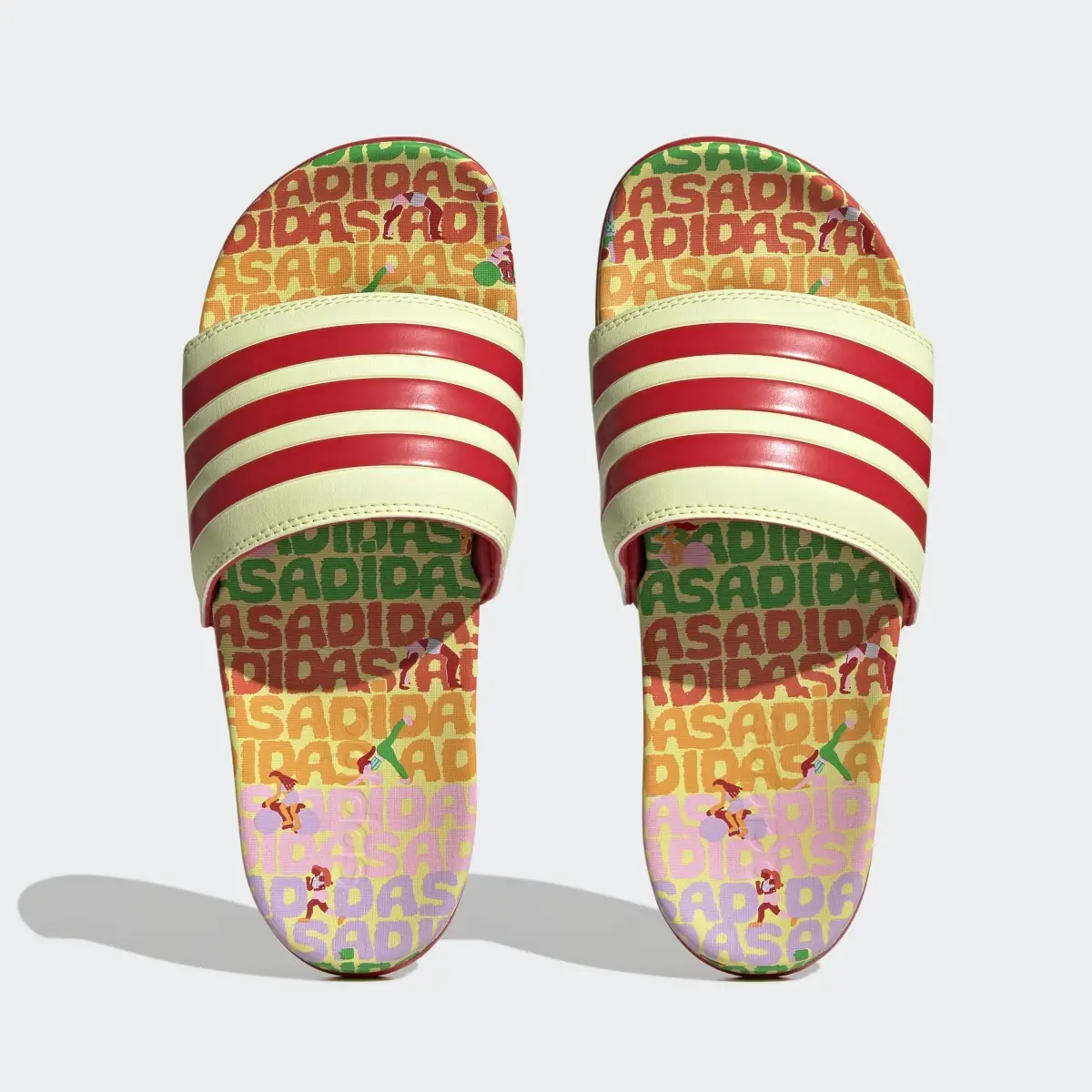 Adidas Adilette Comfort Sandals. 3