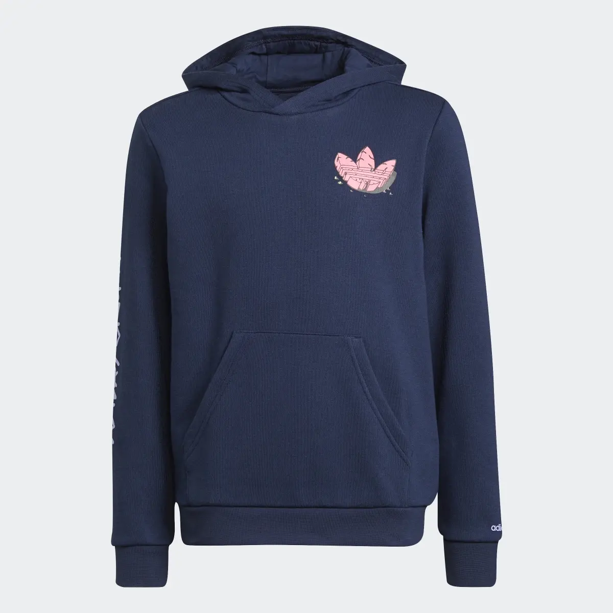 Adidas Funny Dino Graphic Hoodie. 1