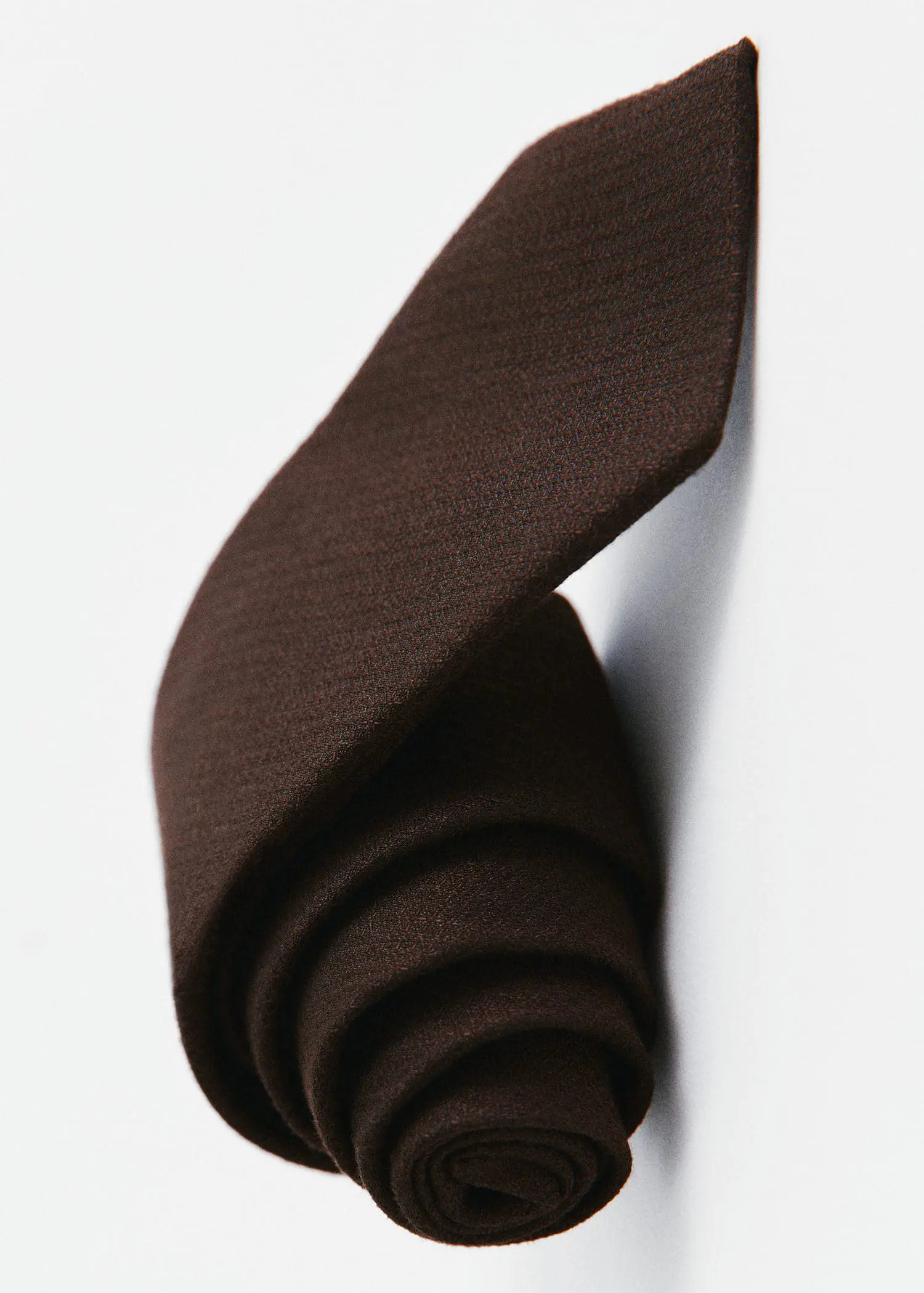 Mango Structured cotton tie. 3