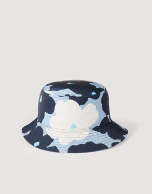 Printed floral hat Login to add to Wish list